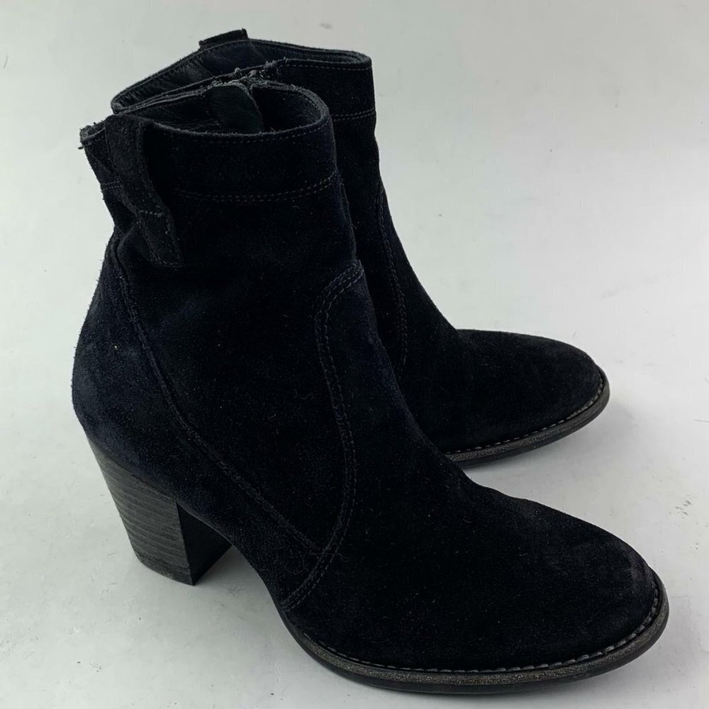 Paul Green Reese Suede Ankle Bootie 3.5 uk…